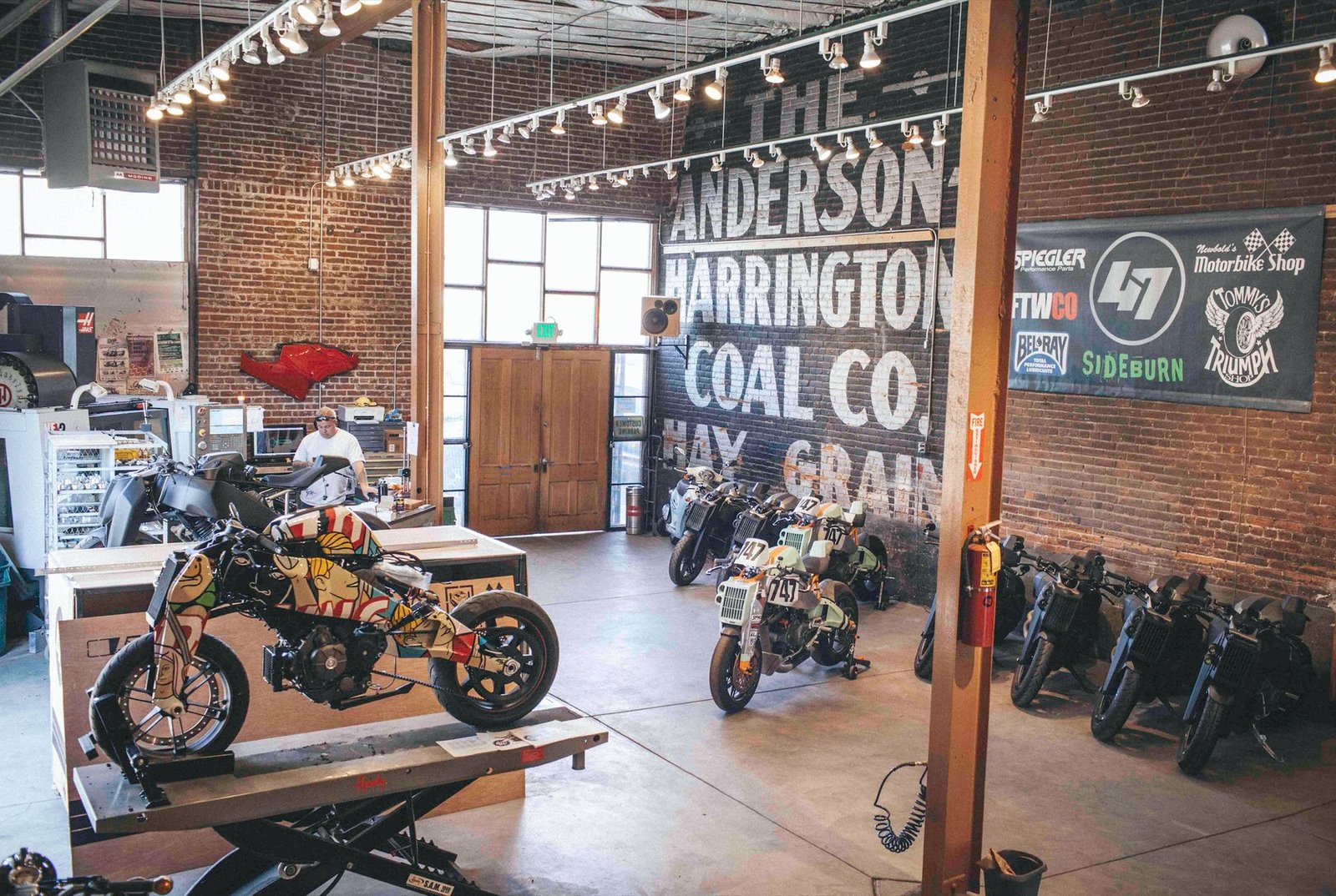 Denver shop — Anderson Harrington wall