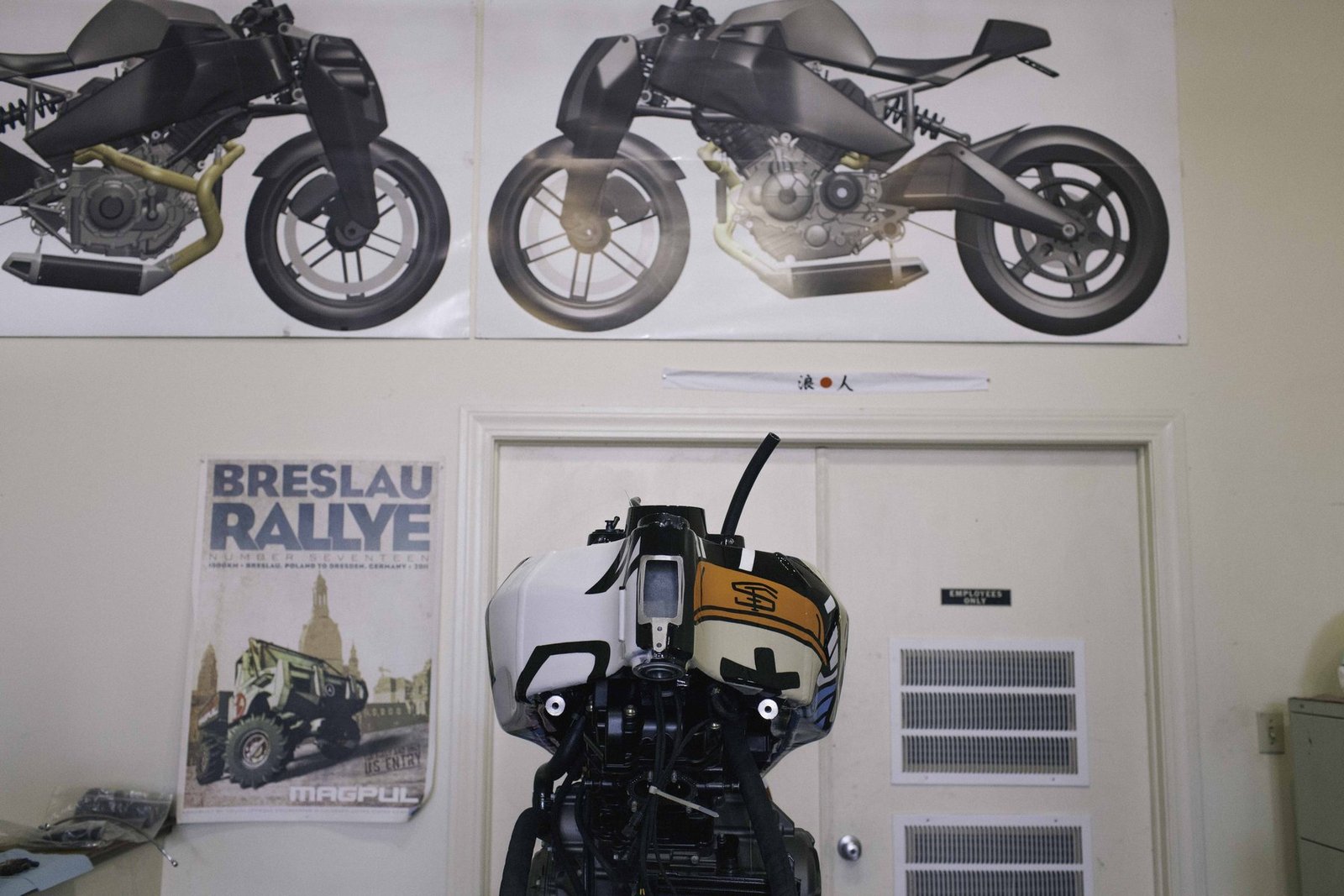 Denver shop — poster wall